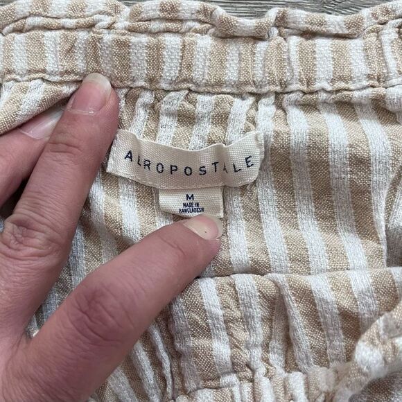 Aeropostale Crop Top Long Sleeve Sz Med - Picture 4 of 8